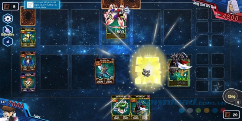 Cách chơi game Yugi H5 chi tiết từng bước